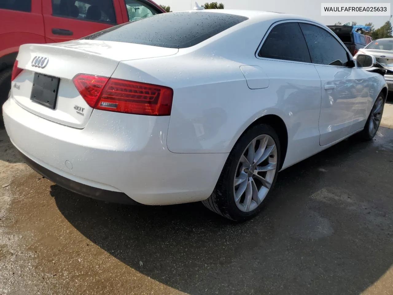 2014 Audi A5 Premium Plus VIN: WAULFAFR0EA025633 Lot: 70603834