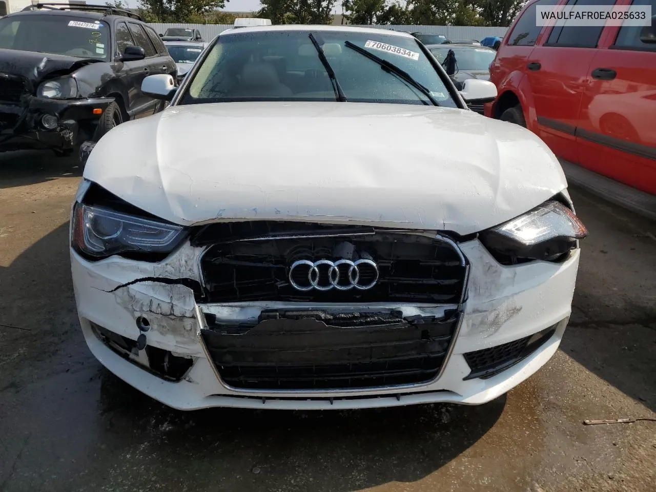 WAULFAFR0EA025633 2014 Audi A5 Premium Plus