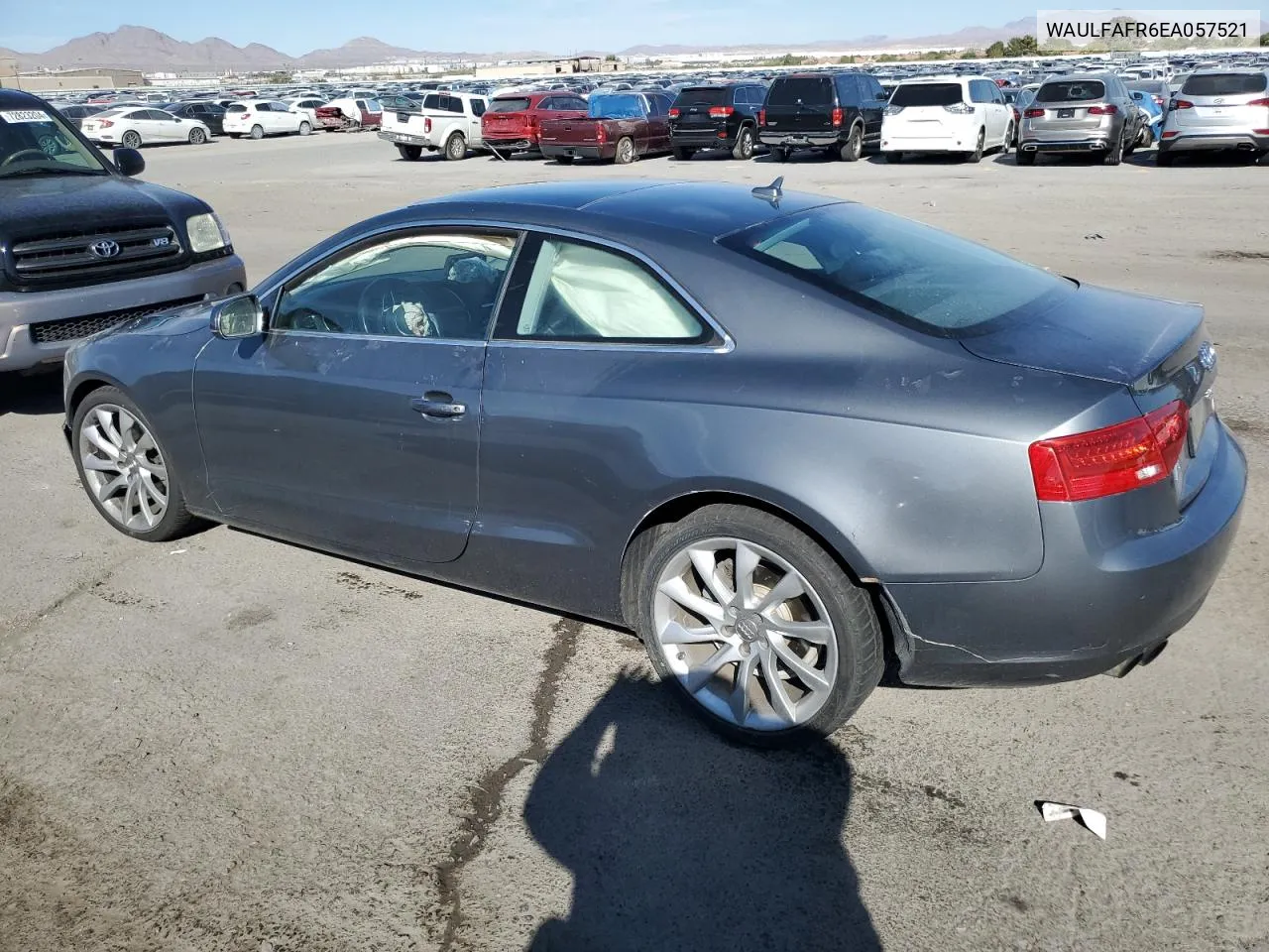 2014 Audi A5 Premium Plus VIN: WAULFAFR6EA057521 Lot: 72992714