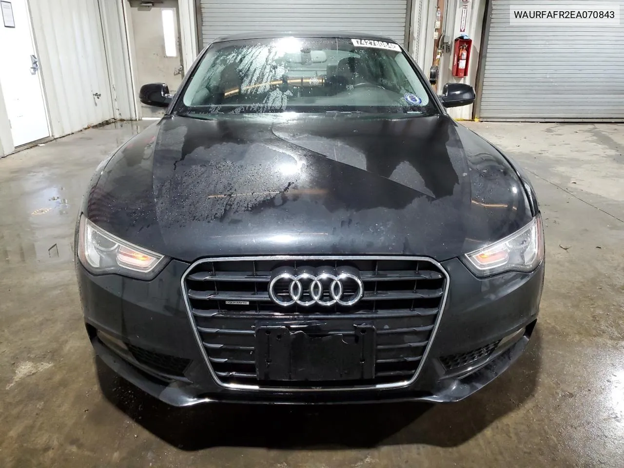 2014 Audi A5 Premium Plus VIN: WAURFAFR2EA070843 Lot: 74278084