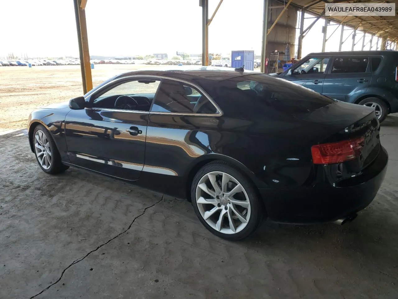 2014 Audi A5 Premium Plus VIN: WAULFAFR8EA043989 Lot: 74540374