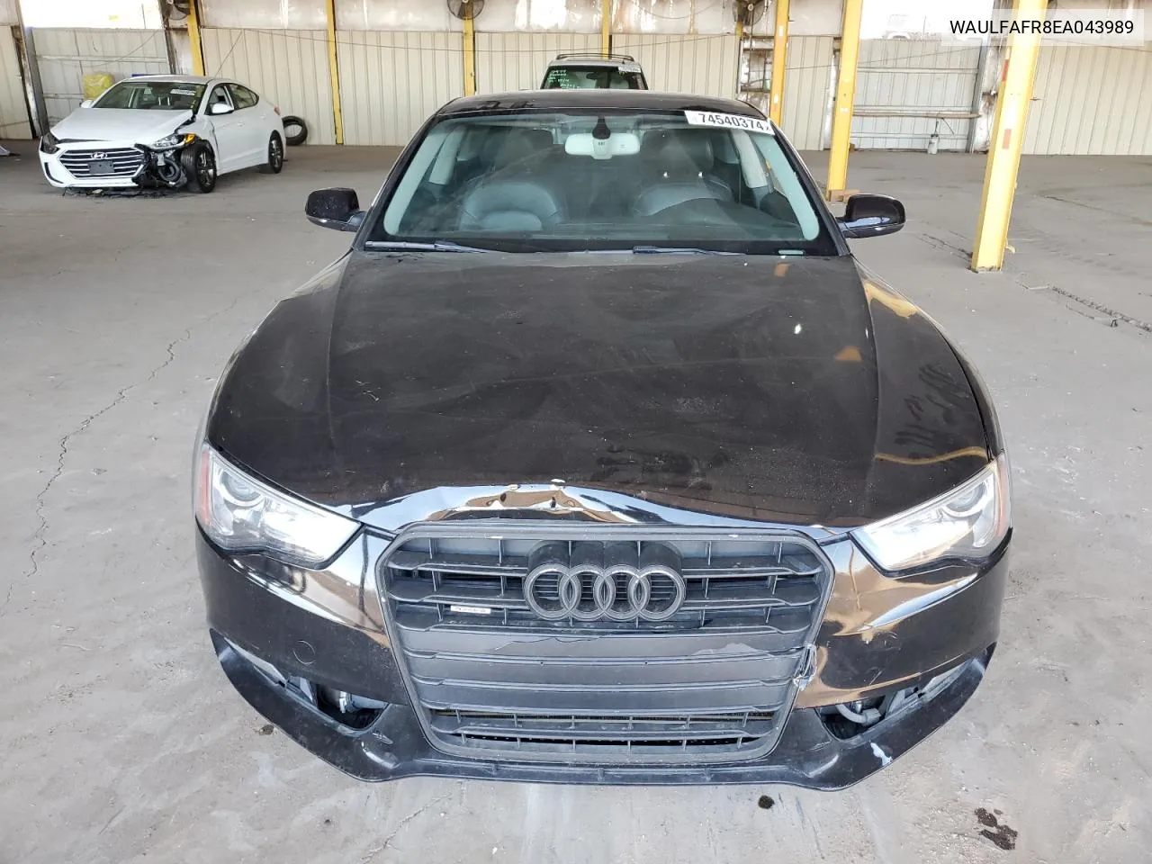 2014 Audi A5 Premium Plus VIN: WAULFAFR8EA043989 Lot: 74540374