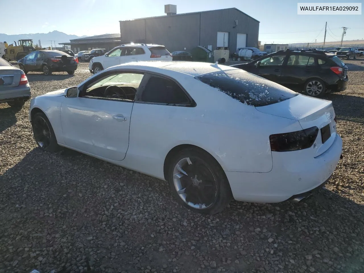 2014 Audi A5 Premium VIN: WAULFAFR1EA029092 Lot: 75663124