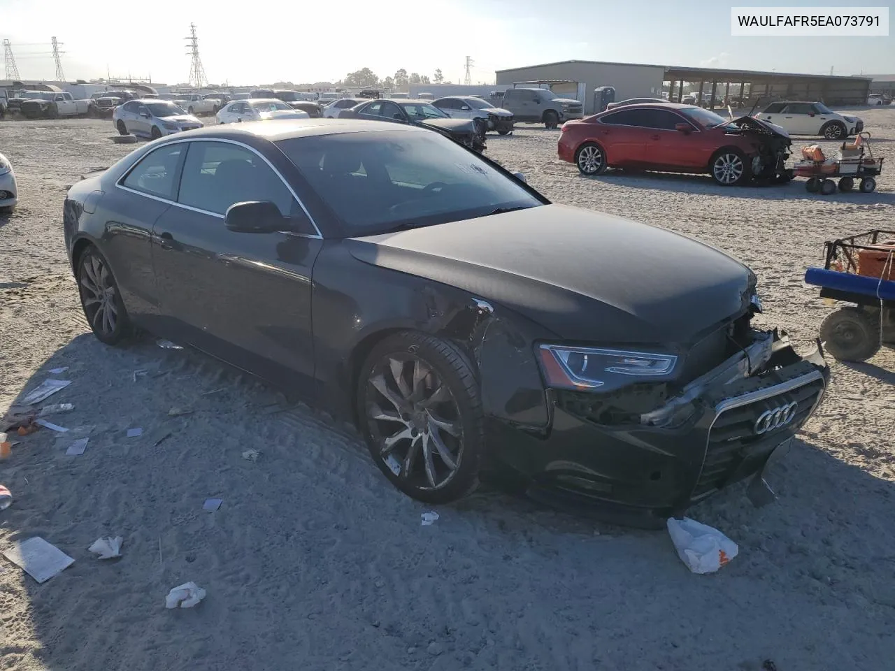 2014 Audi A5 Premium Plus VIN: WAULFAFR5EA073791 Lot: 77346674