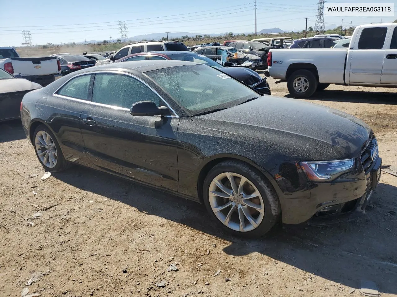 2014 Audi A5 Premium Plus VIN: WAULFAFR3EA053118 Lot: 79130954