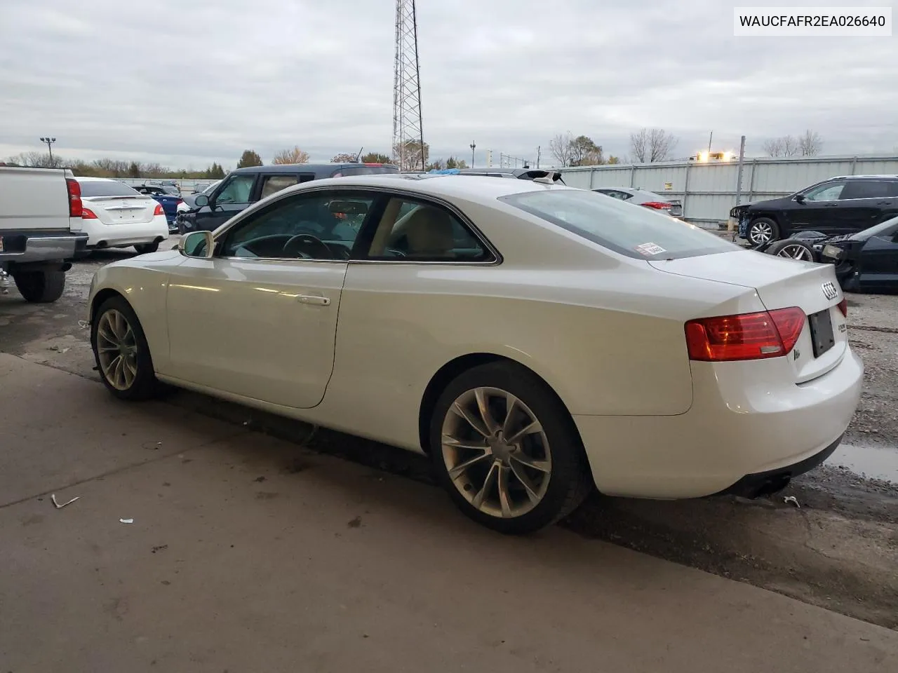 2014 Audi A5 Premium VIN: WAUCFAFR2EA026640 Lot: 79470934