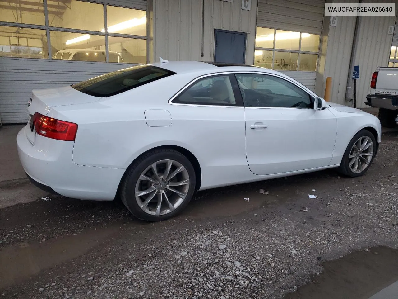 2014 Audi A5 Premium VIN: WAUCFAFR2EA026640 Lot: 79470934