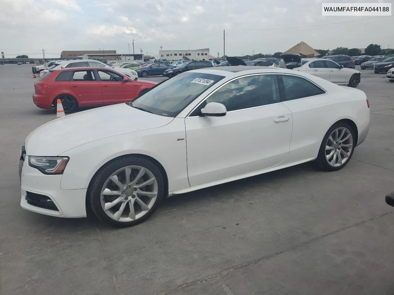 WAUMFAFR4FA044188 2015 Audi A5 Premium Plus