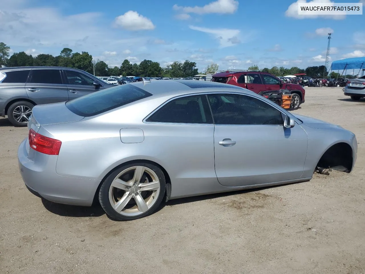 2015 Audi A5 Premium VIN: WAUCFAFR7FA015473 Lot: 68797774