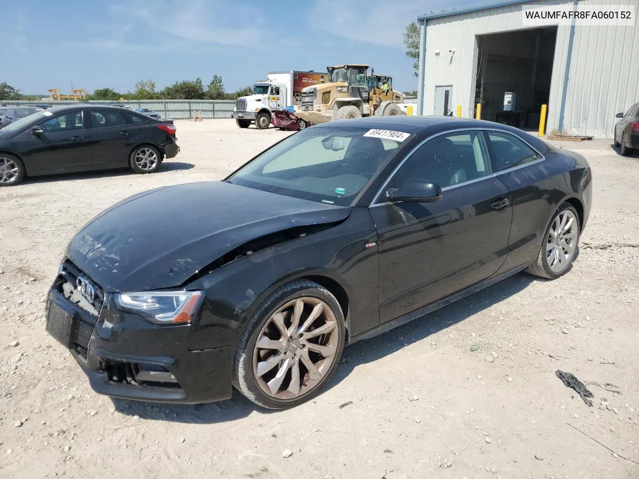 2015 Audi A5 Premium Plus VIN: WAUMFAFR8FA060152 Lot: 69417904