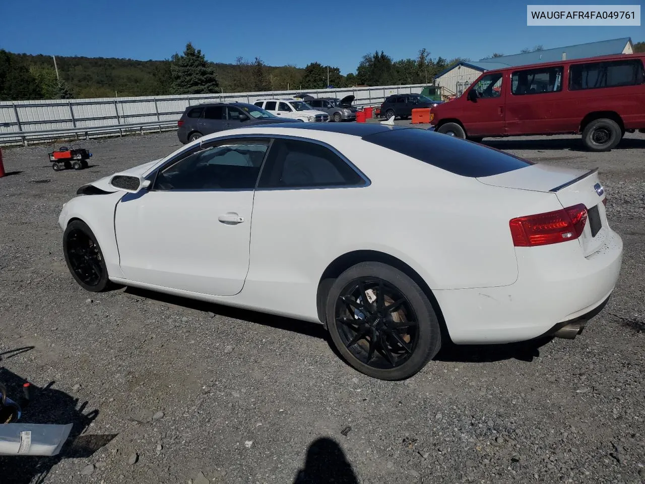 2015 Audi A5 Premium VIN: WAUGFAFR4FA049761 Lot: 75696184