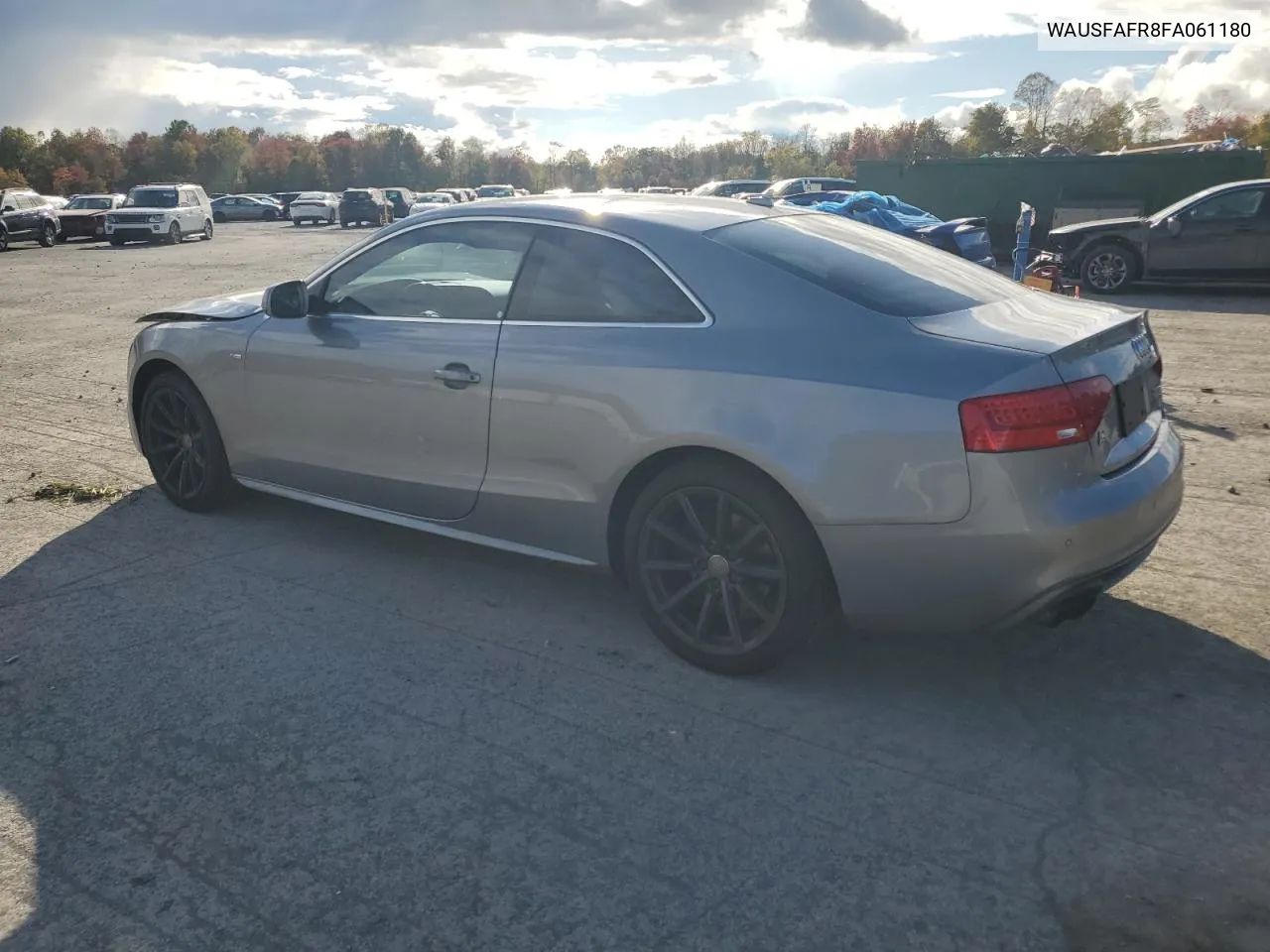 2015 Audi A5 Premium Plus VIN: WAUSFAFR8FA061180 Lot: 76186444