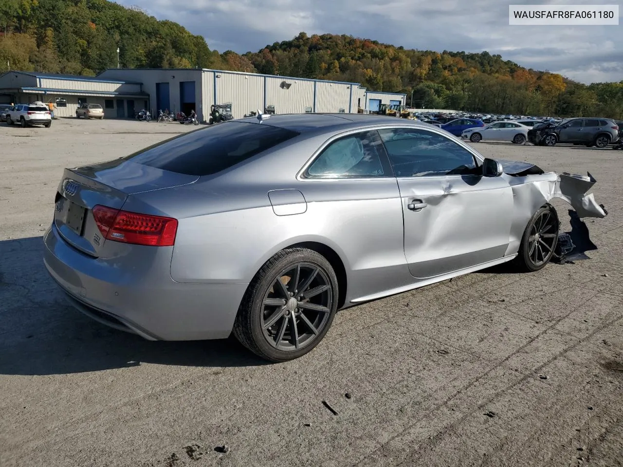 2015 Audi A5 Premium Plus VIN: WAUSFAFR8FA061180 Lot: 76186444