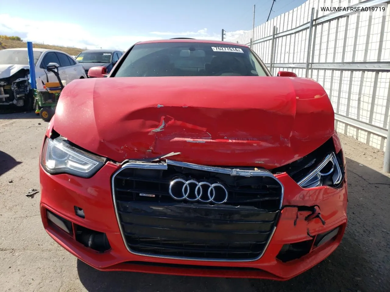 WAUMFAFR5FA019719 2015 Audi A5 Premium Plus