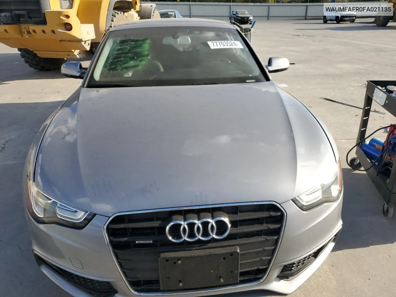 2015 Audi A5 Premium Plus VIN: WAUMFAFR0FA021135 Lot: 77703524