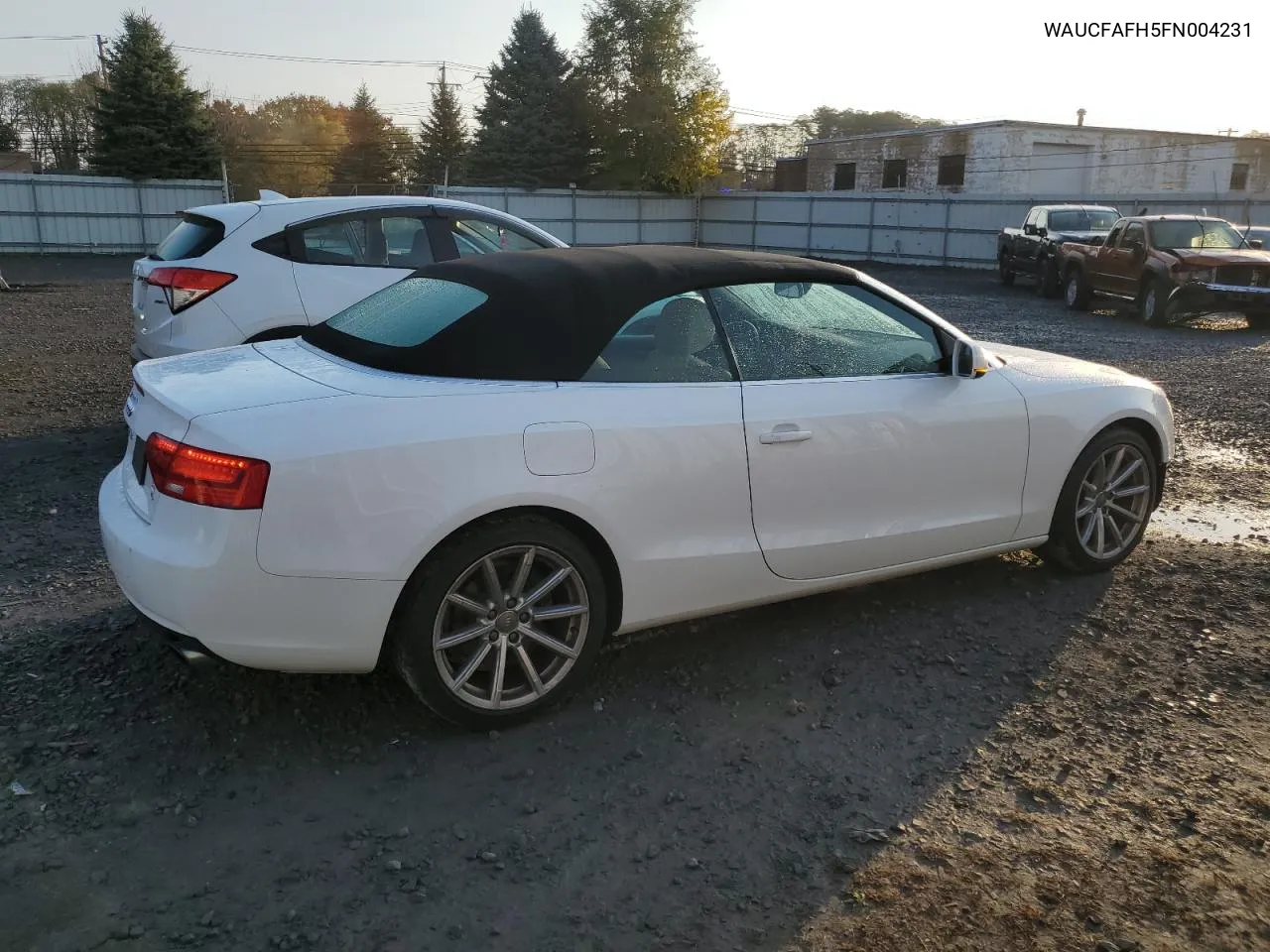 2015 Audi A5 Premium VIN: WAUCFAFH5FN004231 Lot: 77729784