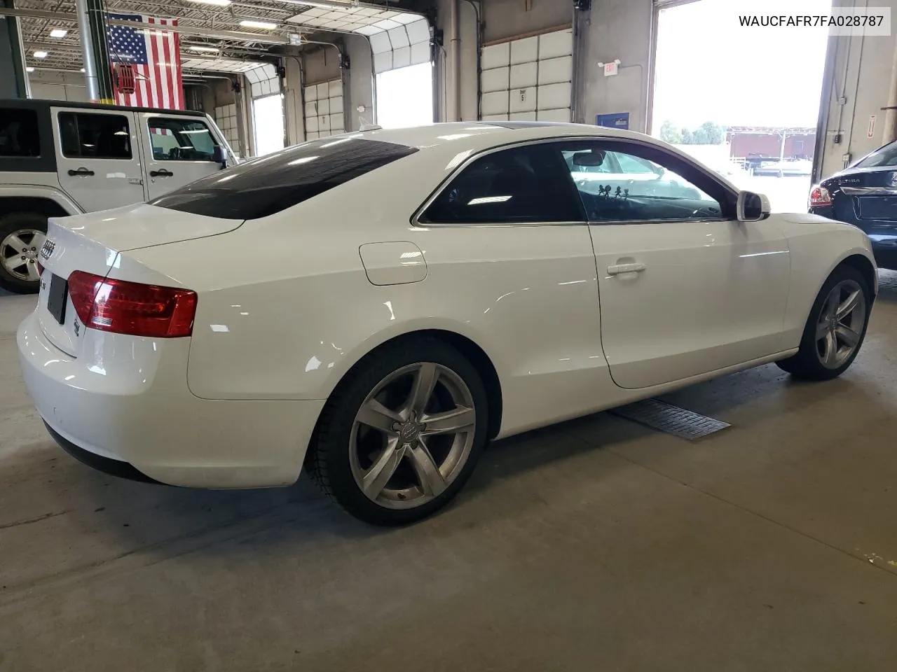 2015 Audi A5 Premium VIN: WAUCFAFR7FA028787 Lot: 77874714