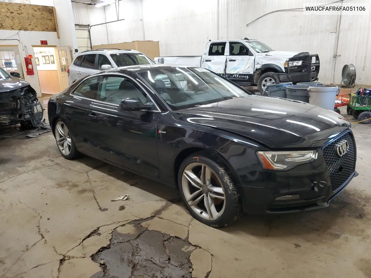 2015 Audi A5 Premium VIN: WAUCFAFR6FA051106 Lot: 78395594