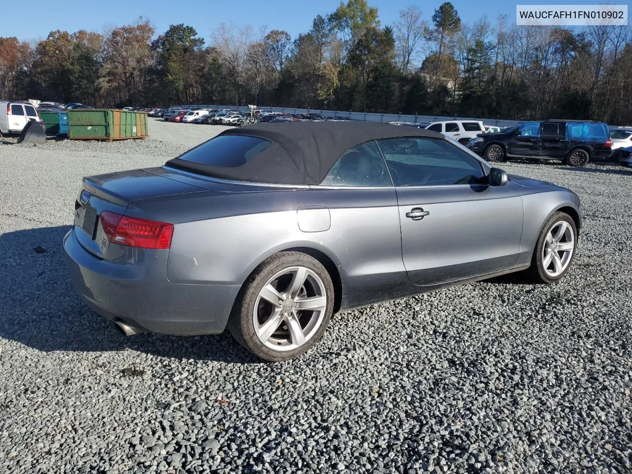 2015 Audi A5 Premium VIN: WAUCFAFH1FN010902 Lot: 80264624