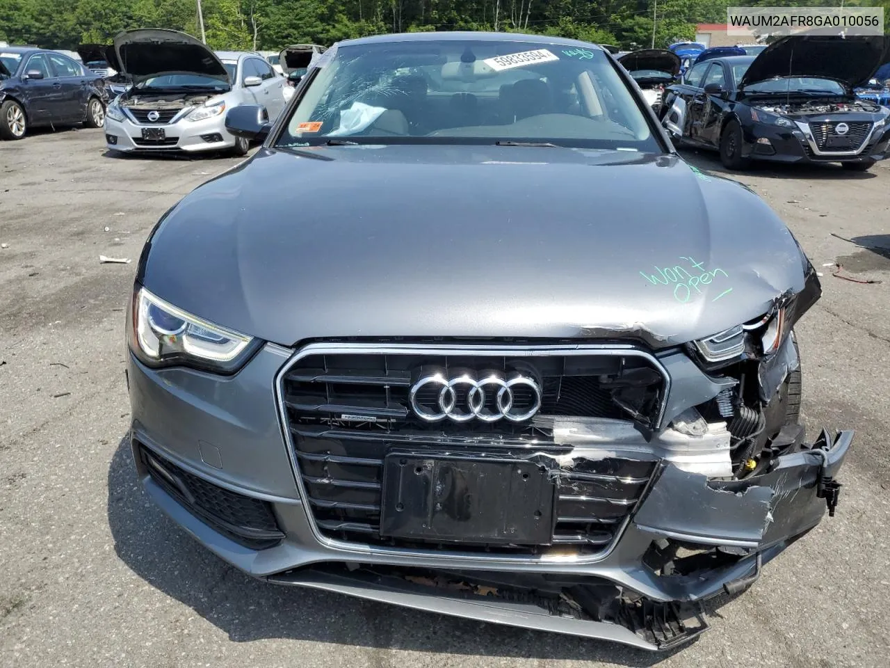 2016 Audi A5 Premium Plus S-Line VIN: WAUM2AFR8GA010056 Lot: 59833594