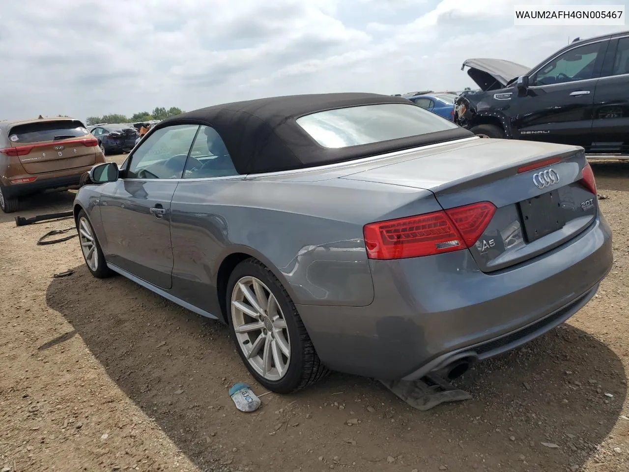 WAUM2AFH4GN005467 2016 Audi A5 Premium Plus S-Line