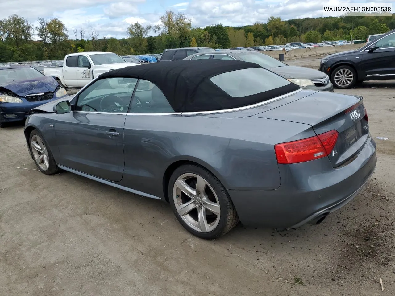 WAUM2AFH1GN005538 2016 Audi A5 Premium Plus S-Line