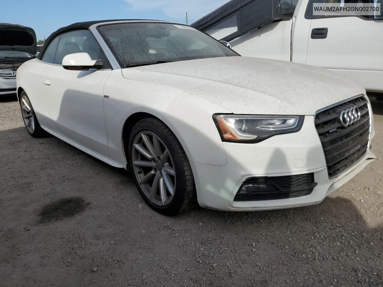 2016 Audi A5 Premium Plus S-Line VIN: WAUM2AFH2GN002700 Lot: 74097644