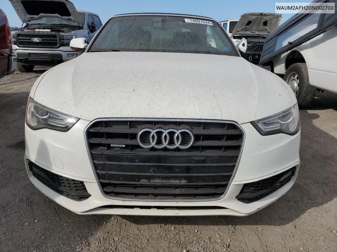 2016 Audi A5 Premium Plus S-Line VIN: WAUM2AFH2GN002700 Lot: 74097644