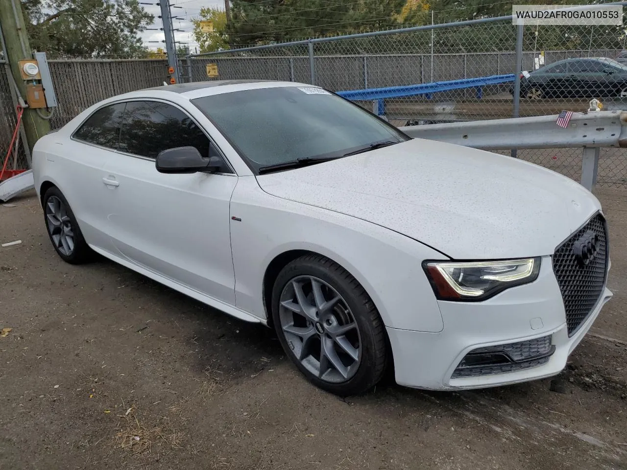 2016 Audi A5 Premium Plus S-Line VIN: WAUD2AFR0GA010553 Lot: 76978854