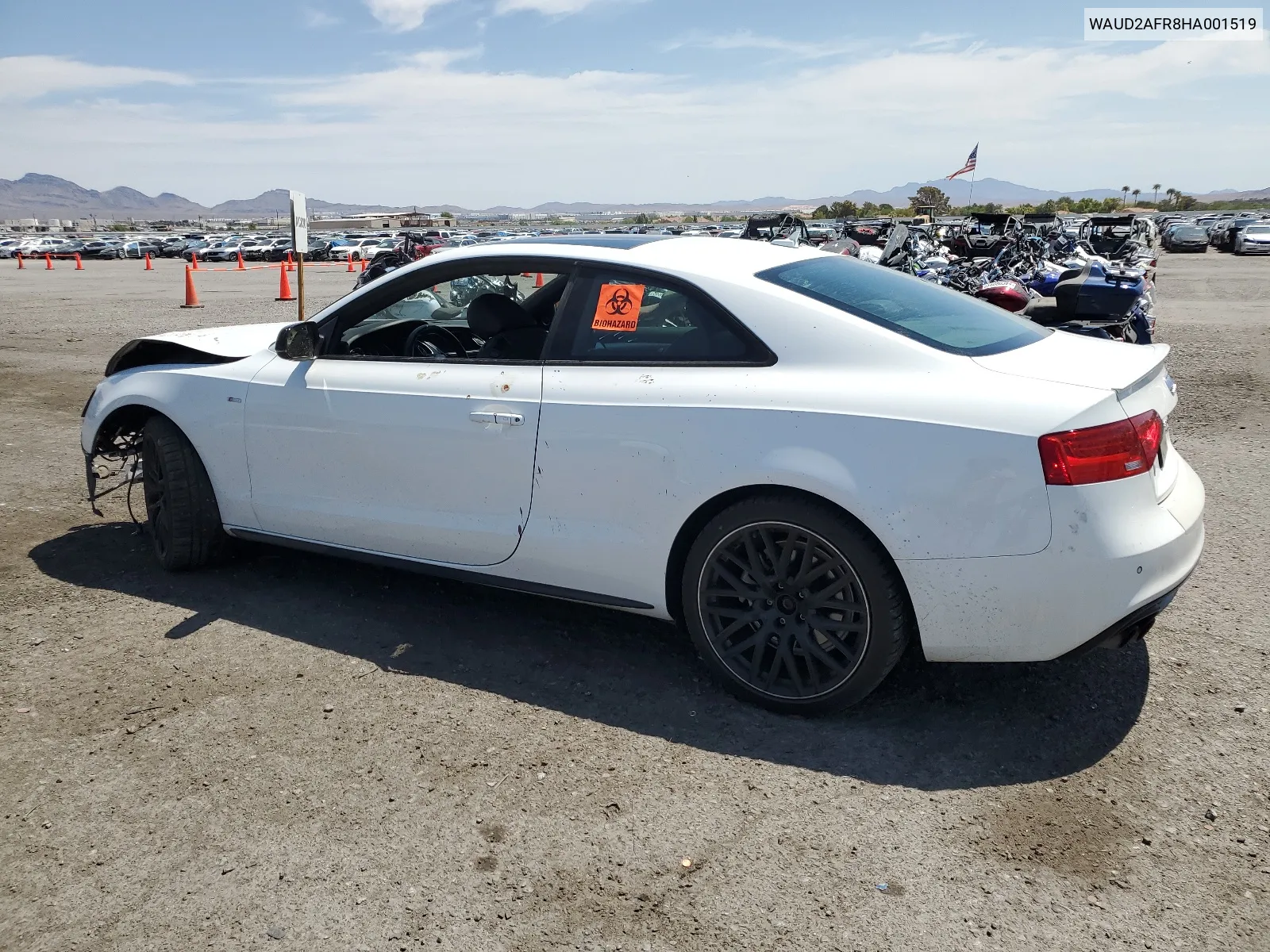 2017 Audi A5 Sport VIN: WAUD2AFR8HA001519 Lot: 64629554