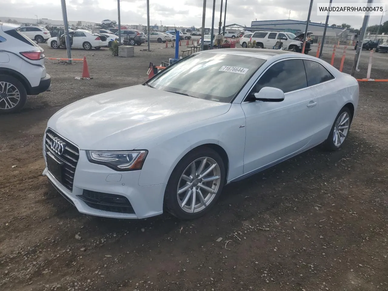 2017 Audi A5 Sport VIN: WAUD2AFR9HA000475 Lot: 71676644