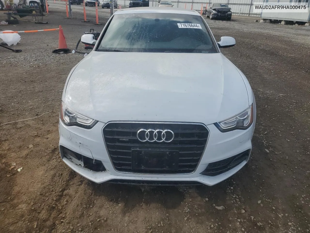 2017 Audi A5 Sport VIN: WAUD2AFR9HA000475 Lot: 71676644