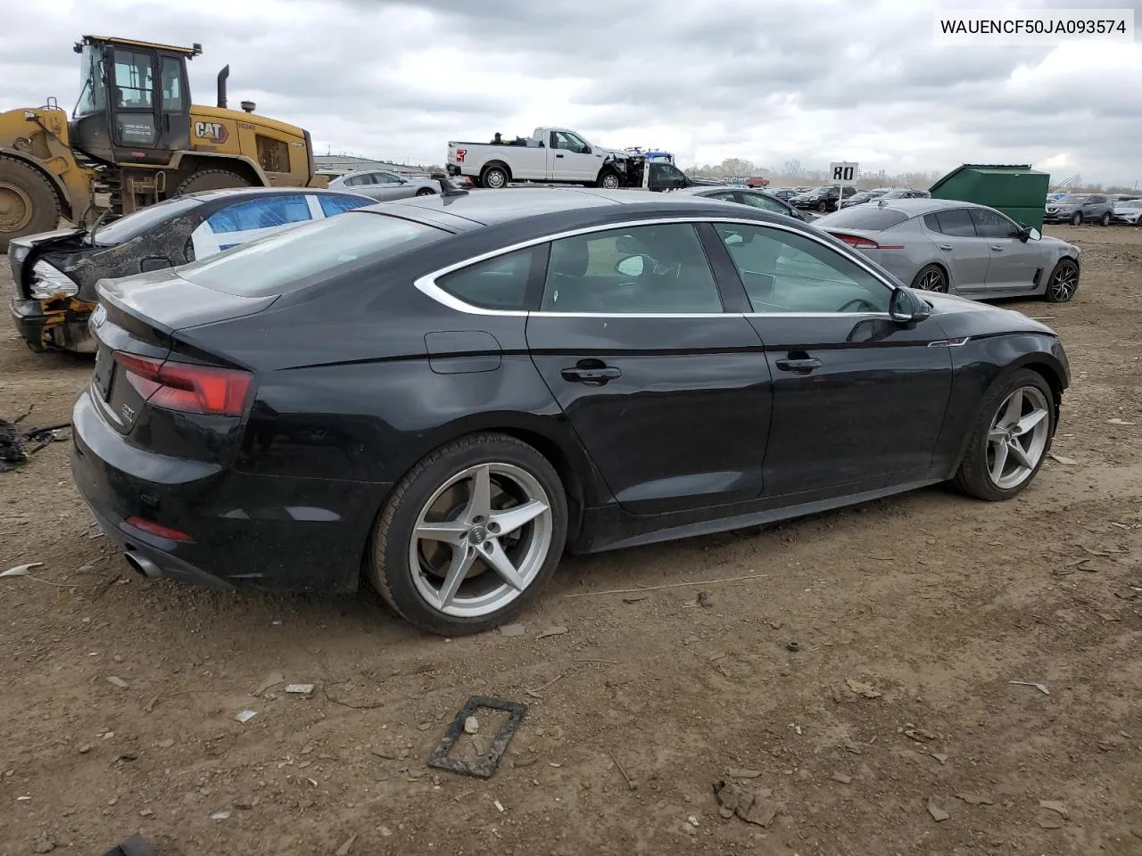 2018 Audi A5 Premium Plus S-Line VIN: WAUENCF50JA093574 Lot: 51027504