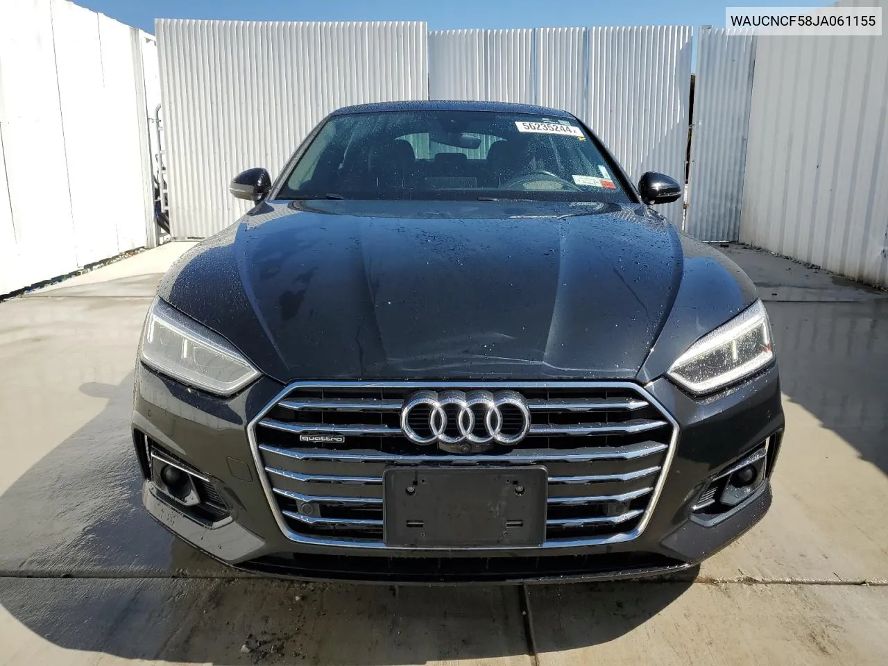 2018 Audi A5 Prestige VIN: WAUCNCF58JA061155 Lot: 56235244