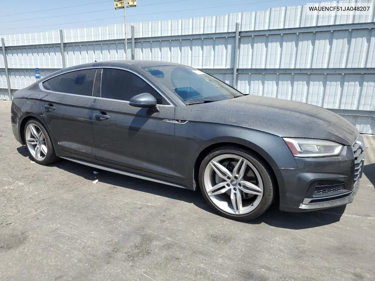 2018 Audi A5 Premium Plus S-Line VIN: WAUENCF51JA048207 Lot: 58750394