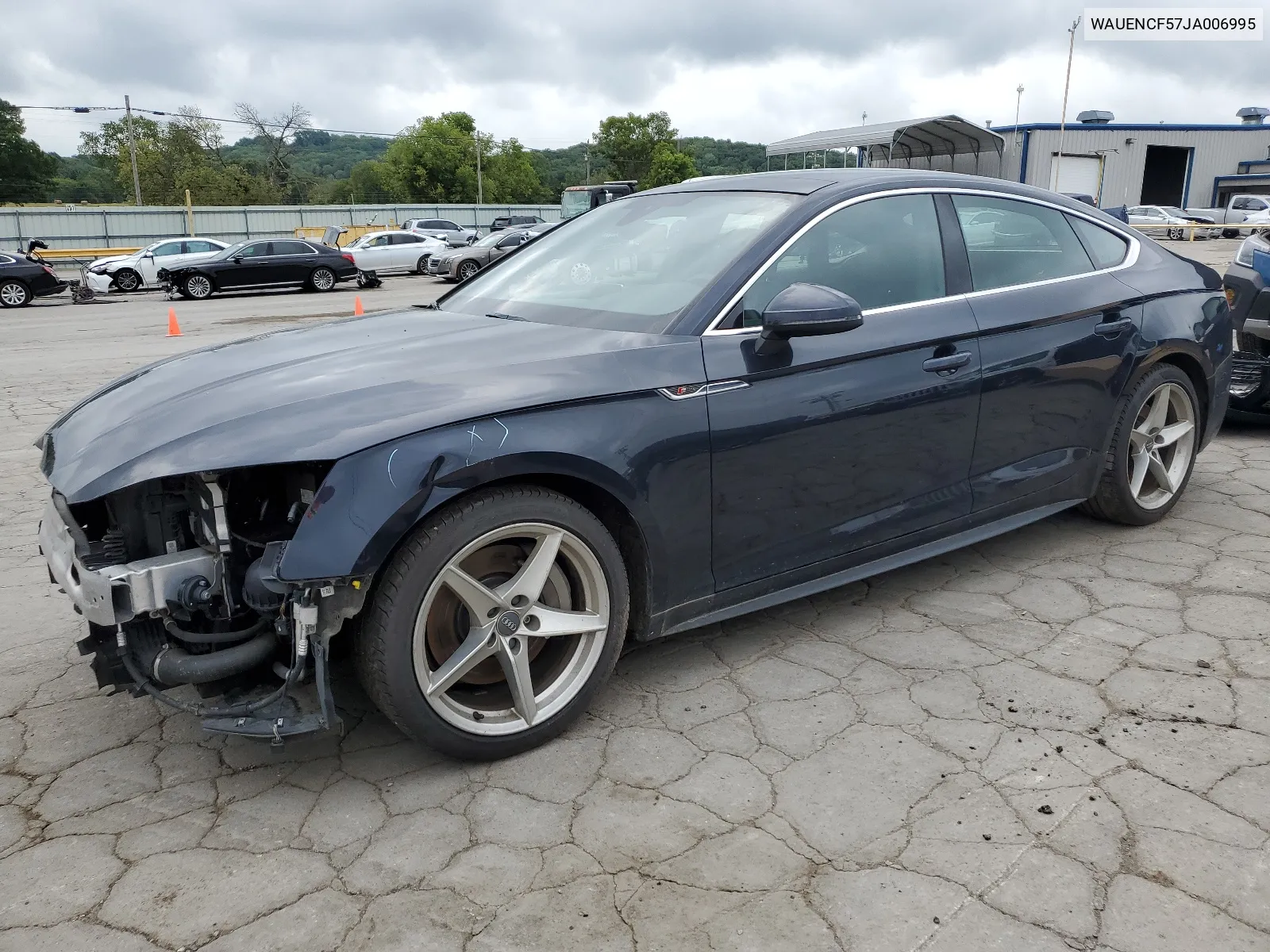 2018 Audi A5 Premium Plus S-Line VIN: WAUENCF57JA006995 Lot: 64191584