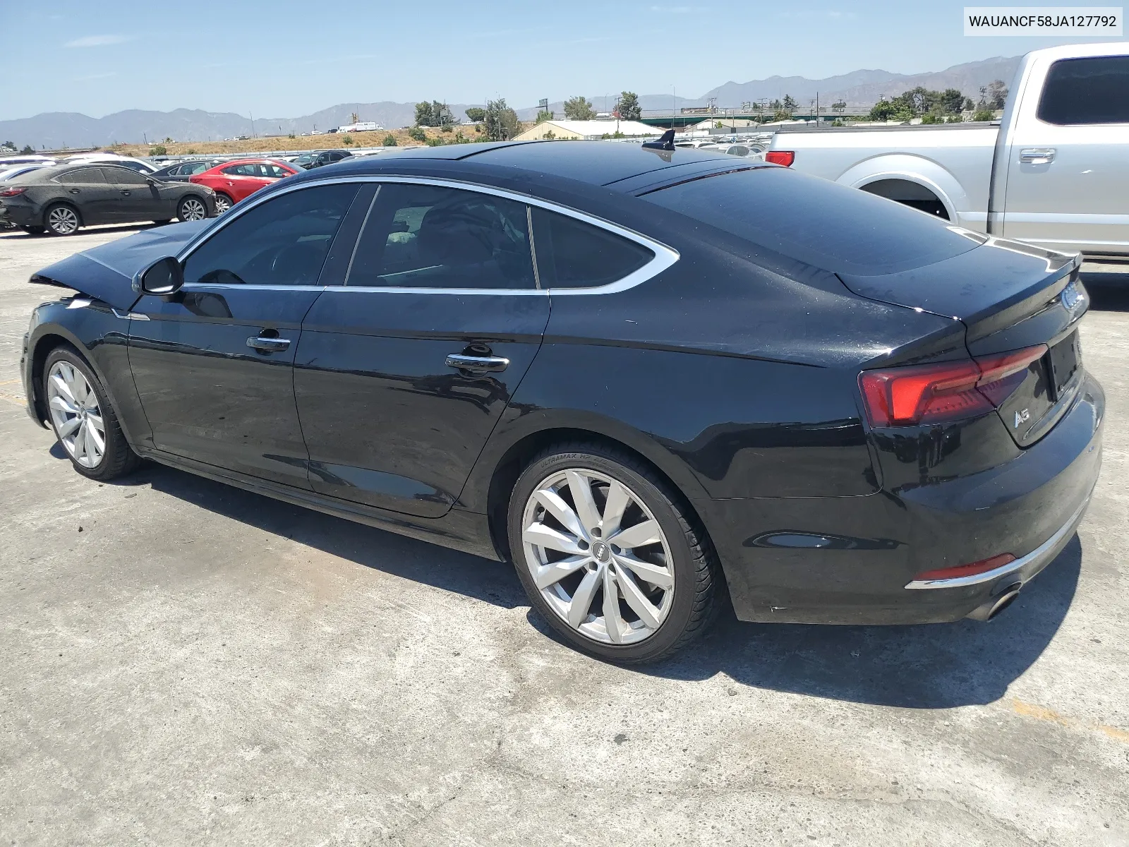 2018 Audi A5 Premium VIN: WAUANCF58JA127792 Lot: 64427284