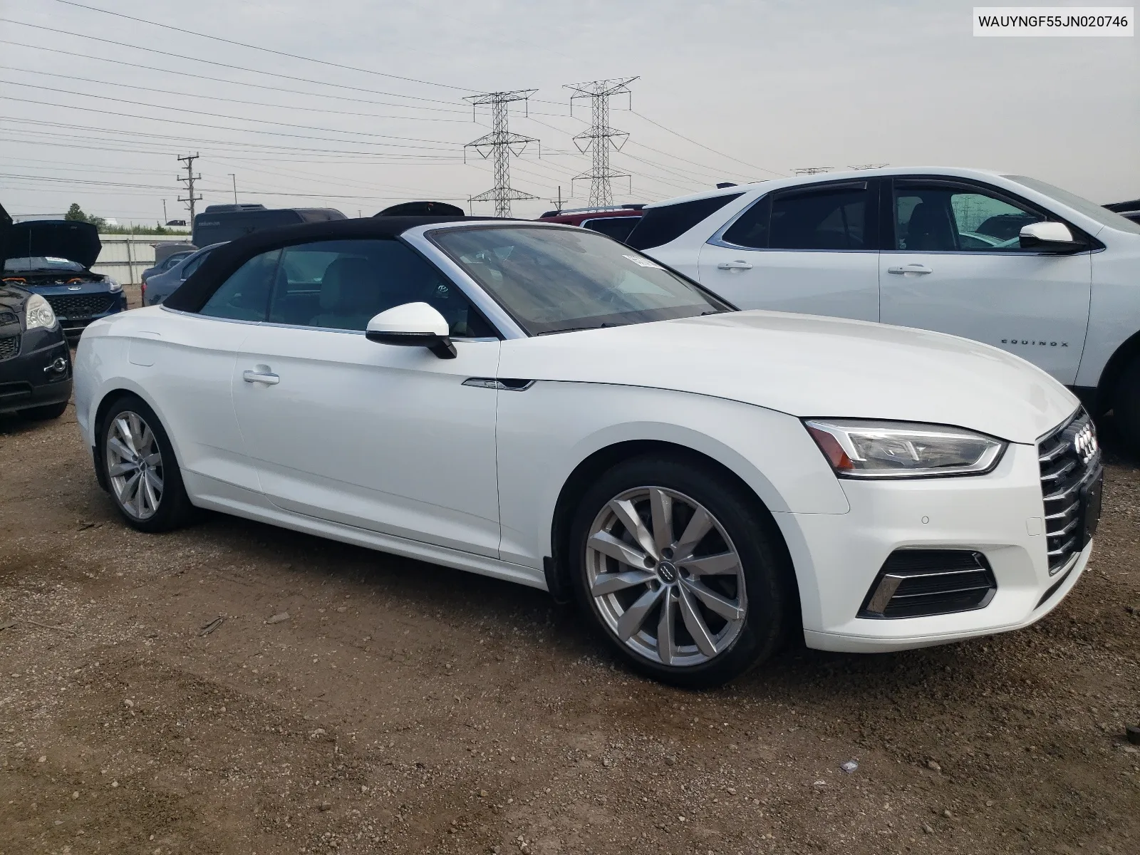 WAUYNGF55JN020746 2018 Audi A5 Premium Plus