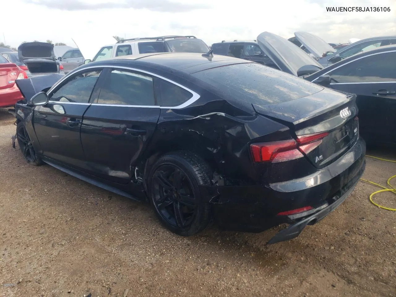 2018 Audi A5 Premium Plus S-Line VIN: WAUENCF58JA136106 Lot: 65811794