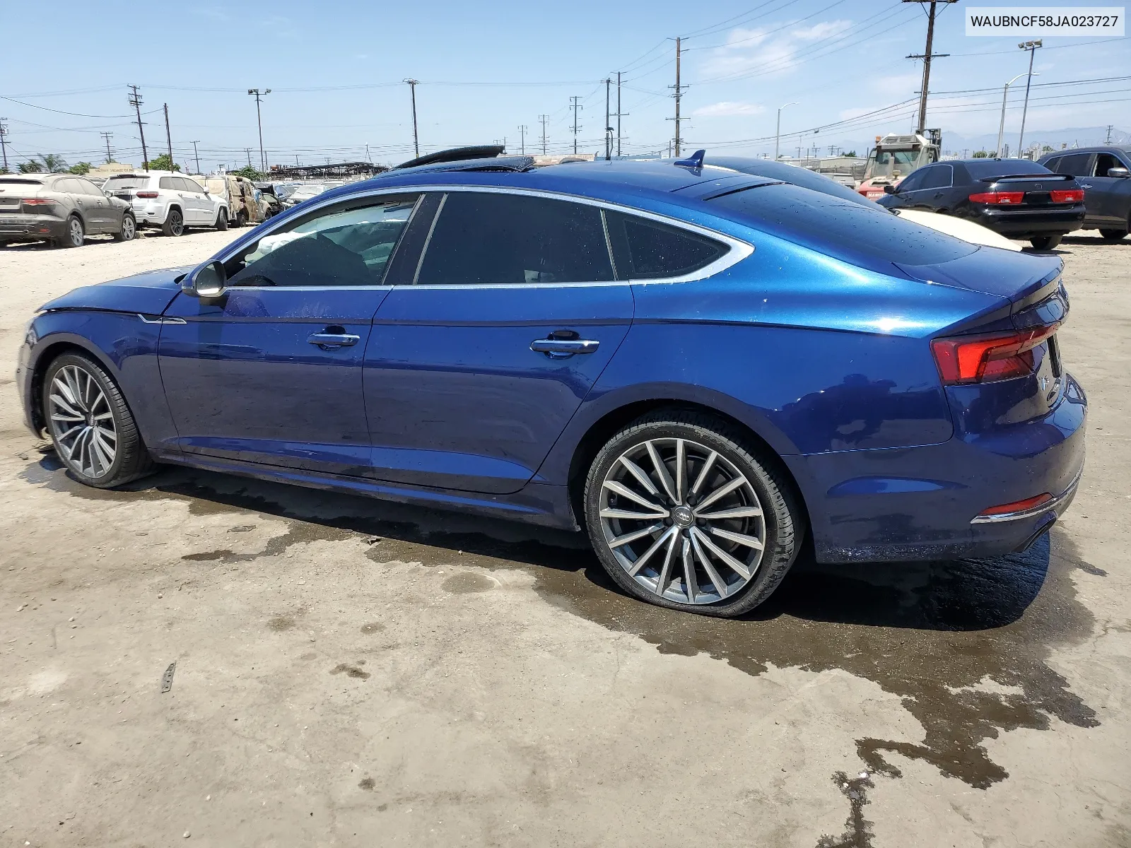 2018 Audi A5 Premium Plus VIN: WAUBNCF58JA023727 Lot: 66806914