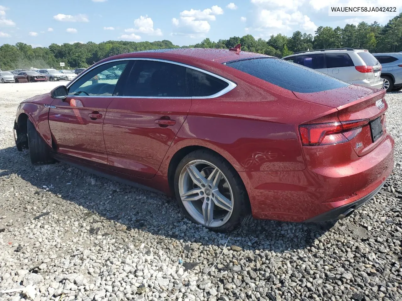 WAUENCF58JA042422 2018 Audi A5 Premium Plus S-Line