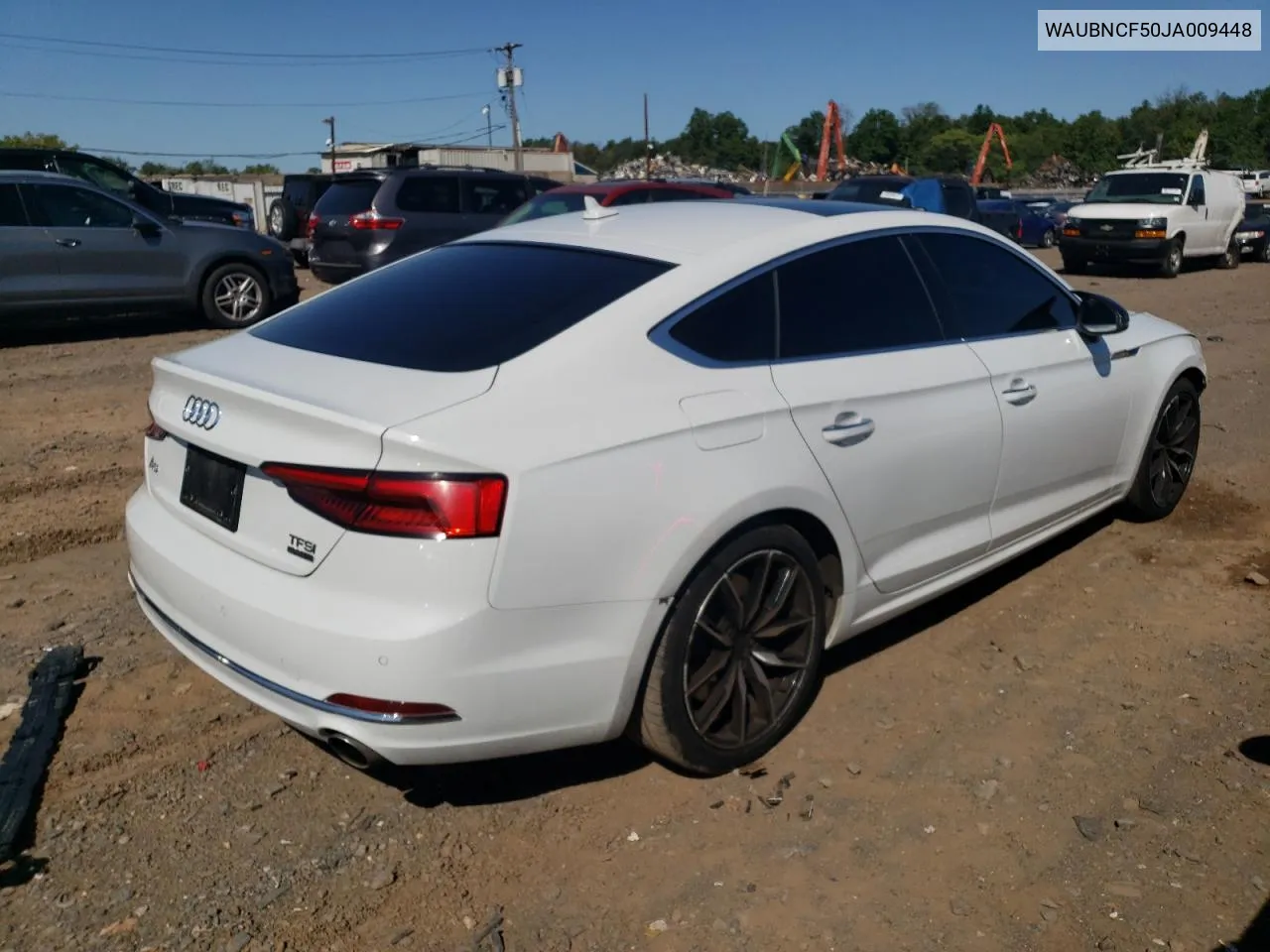 WAUBNCF50JA009448 2018 Audi A5 Premium Plus