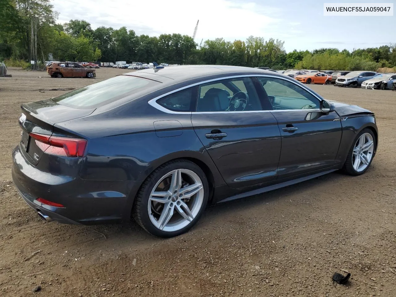 2018 Audi A5 Premium Plus S-Line VIN: WAUENCF55JA059047 Lot: 69746224