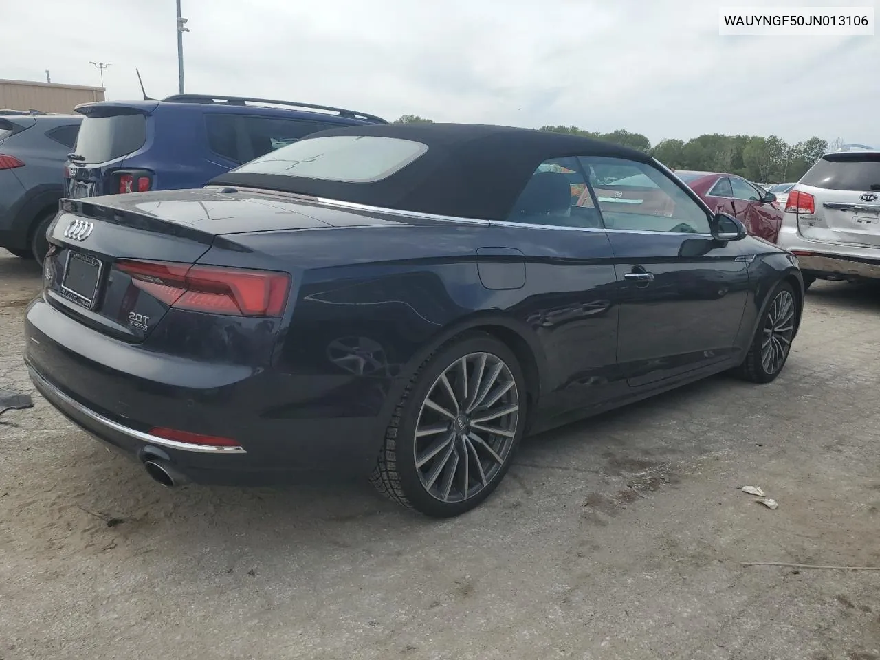 2018 Audi A5 Premium Plus VIN: WAUYNGF50JN013106 Lot: 69892484