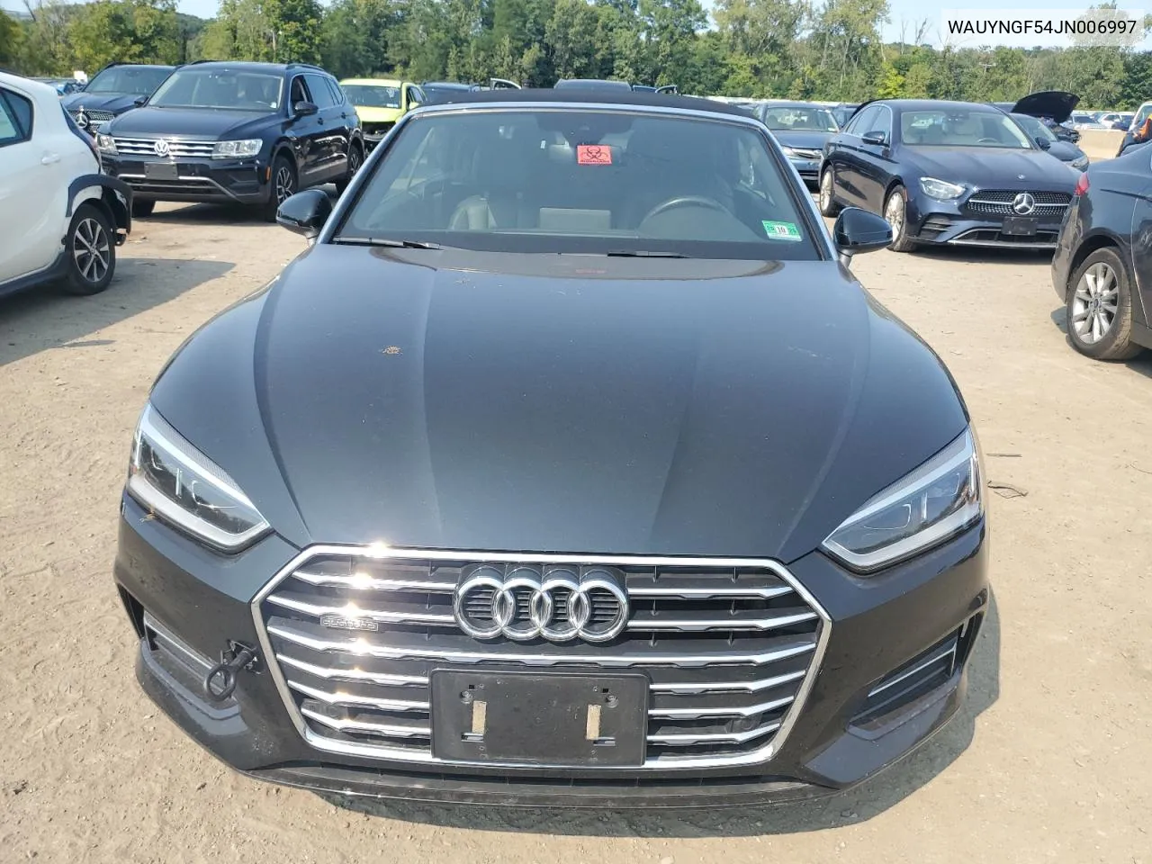 2018 Audi A5 Premium Plus VIN: WAUYNGF54JN006997 Lot: 70021434