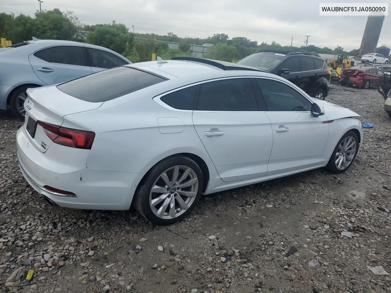 2018 Audi A5 Premium Plus VIN: WAUBNCF51JA050090 Lot: 71044864