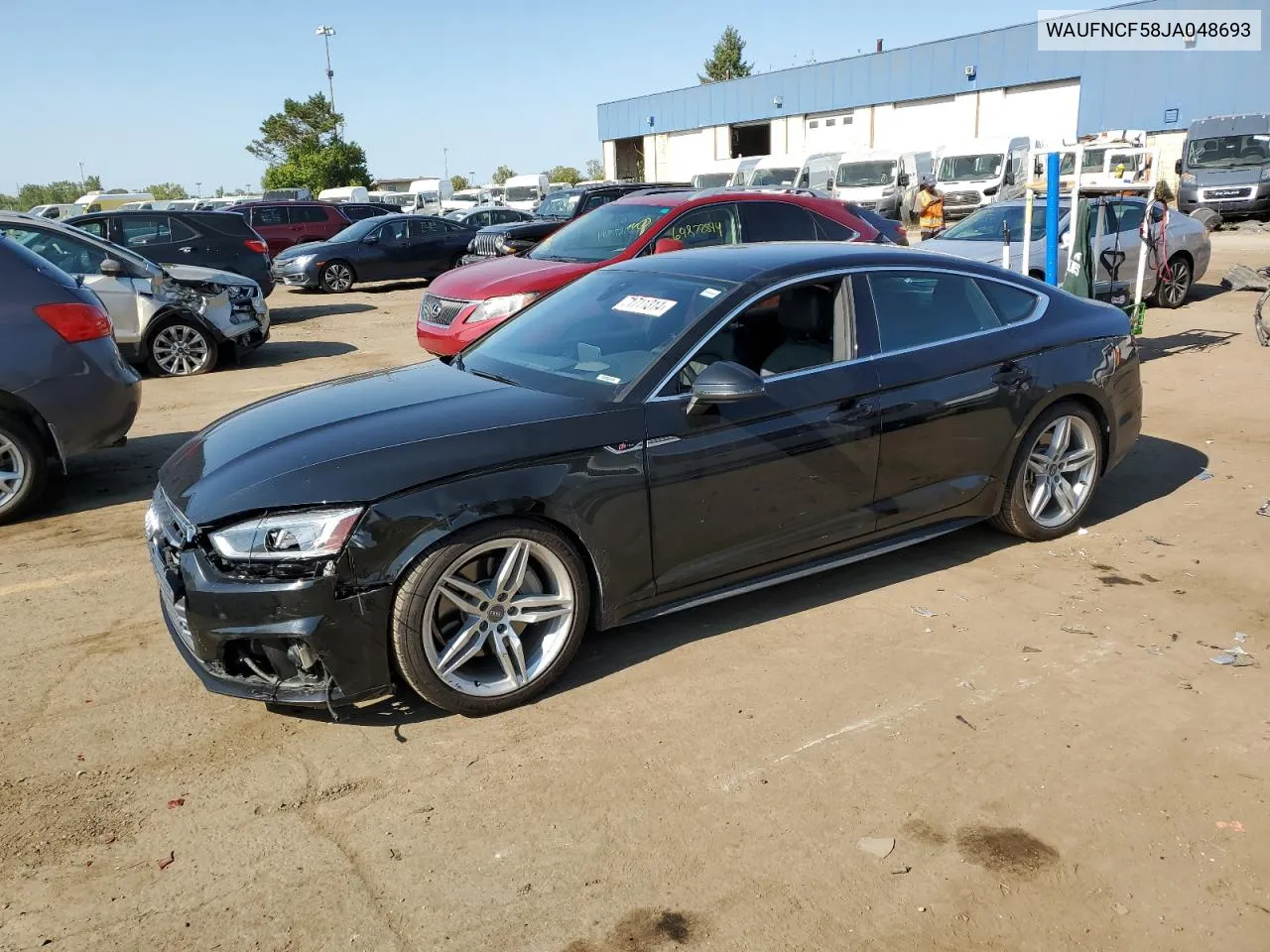 2018 Audi A5 Prestige S-Line VIN: WAUFNCF58JA048693 Lot: 71711314