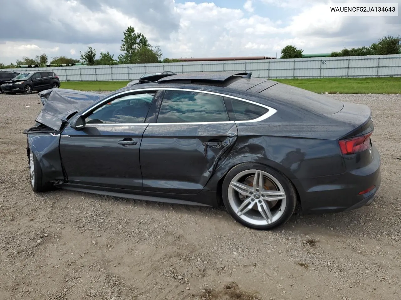 2018 Audi A5 Premium Plus S-Line VIN: WAUENCF52JA134643 Lot: 72848304