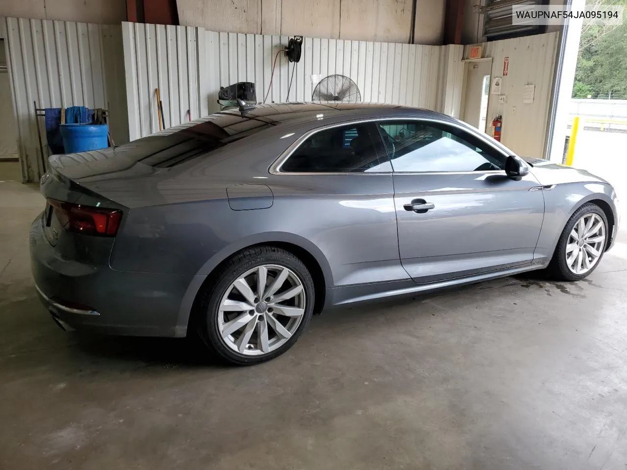 2018 Audi A5 Premium Plus VIN: WAUPNAF54JA095194 Lot: 72925534