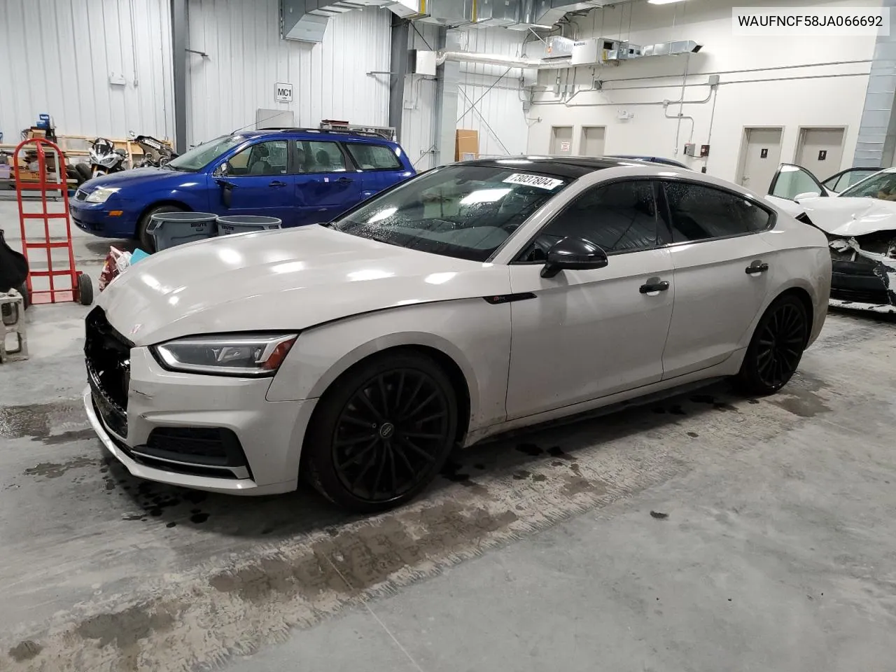 WAUFNCF58JA066692 2018 Audi A5 Prestige S-Line